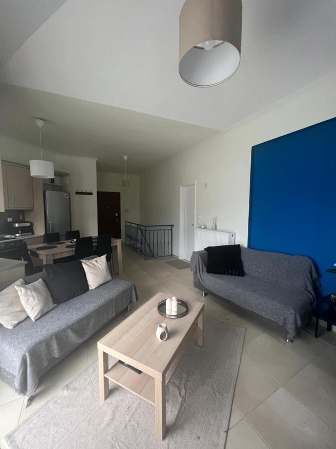 Blue And White Apartment